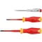 YATO Set de șurubelnițe 3 piese, izolație până la 1000 V, design subțire