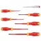 YATO Set de șurubelnițe 7 piese, izolație până la 1000 V, design subțire