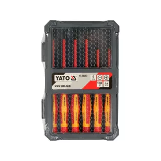   Set de șurubelnițe YATO Precision 6 piese izolate până la 1000 V S2