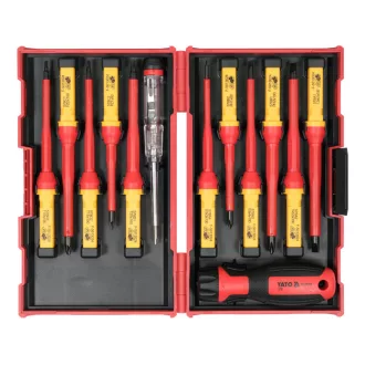   Set de șurubelnițe YATO Precision 13 piese izolate până la 1000 V S2