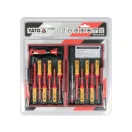 Set de șurubelnițe YATO Precision 13 piese izolate până la 1000 V S2