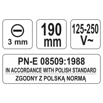 Creion YATO 190 mm