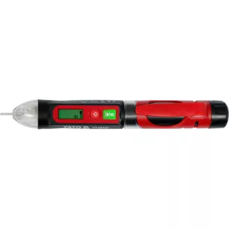  Găsitor de fază YATO măsurare fără contact 12-1000 V cu afișaj LCD izolat