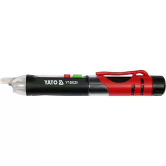   Găsitor de fază YATO măsurare fără contact 12-1000 V cu afișaj LCD izolat