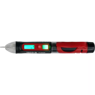   Găsitor de fază YATO măsurare fără contact 12-1000 V cu afișaj LCD izolat