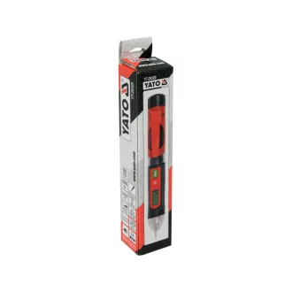   Găsitor de fază YATO măsurare fără contact 12-1000 V cu afișaj LCD izolat