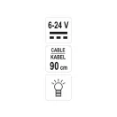 YATO Tester electric auto 6-24V