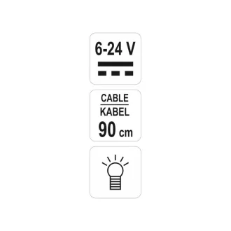 YATO Tester electric auto 6-24V