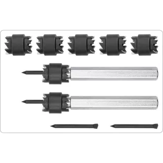 YATO Set de burghie pentru sudură punctuală 9 piese