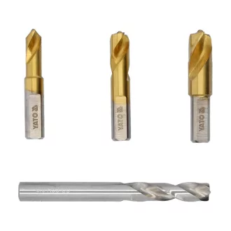   YATO Set de burghie elicoidale pentru sudura punctuala 4 piese HSS Co