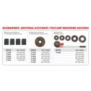 YATO Set de filiere pentru țevi 5 piese (3/8" -1")