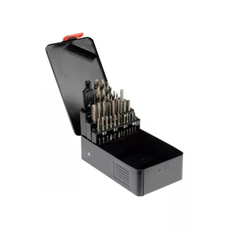   YATO Set de burghie pentru filetare (manual) 29 piese HSS M13-M12