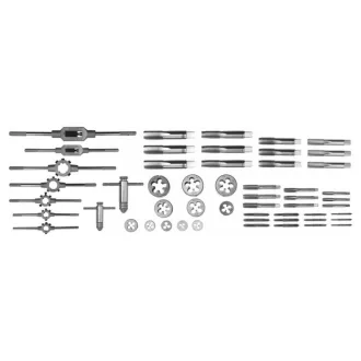   YATO Set de găurit și filetat (manual) 56 de piese HSS M3-M20