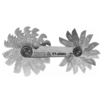 YATO Filiera cu 24 de lame metrice 0,25-6,0 mm 60°