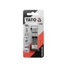 YATO Filieră cu 52 de lame metric 0,25-6,0 mm 60° și Whitworth 4-62 mm 55°