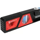 Nivela cu bulă de aer YATO cu percuție 2 nivele 300 mm