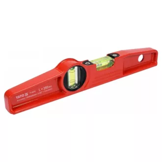   Nivela cu bulă de aer YATO Trapezoid 2 nivel cu bulă 250 mm