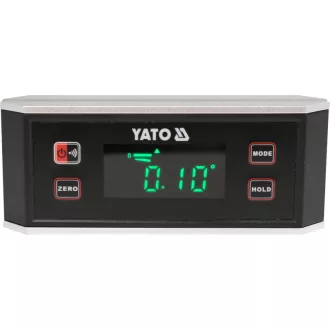 Mini raportor digital YATO și nivel cu bulă de aer 150 mm