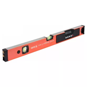 Nivela cu bulă de aer YATO Laser 2 nivele 610 mm