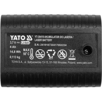 YATO Acumulator 4,0 Ah pentru YT-30417 laser