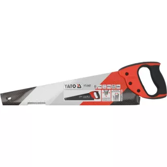   Ferăstrău coadă de vulpe YATO 450 mm acoperit cu teflon cu 3 tăișuri