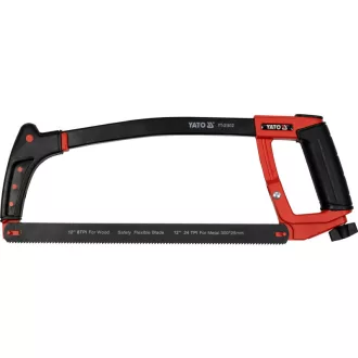 Cadru de ferăstrău YATO cu tablă de aluminiu de 300 mm