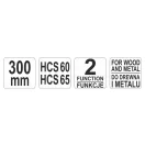 YATO Ferăstrău combi 300 mm