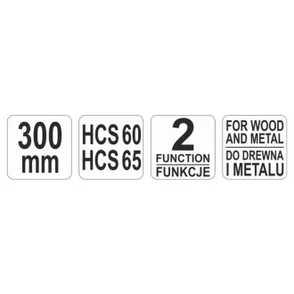 YATO Ferăstrău combi 300 mm