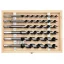 YATO Set de burghie cu spirale pentru lemn, 6 buc (10-12-14-16-18-20 mm), 230 mm Hex