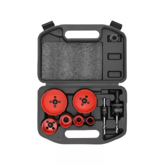   YATO Set de tăietori circulari de 8 bucăți (22-73 mm) bimetalic