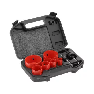   YATO Set de tăietori circulari de 8 bucăți (22-73 mm) bimetalic