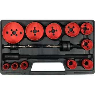   YATO Set de decupatoare circulare 15 piese (19-76 mm) bimetalic