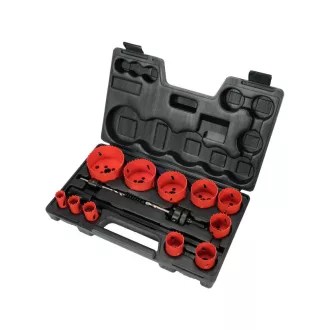   YATO Set de decupatoare circulare 15 piese (19-76 mm) bimetalic
