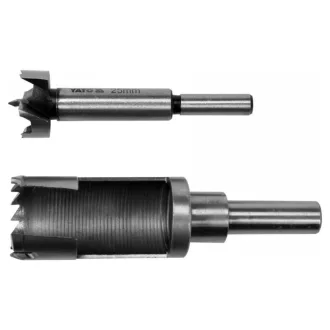 YATO Set de burghie Forstner și cușcă 2 piese 25 mm