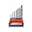 YATO Set de burghie pentru lemn 7 piese 3 - 10 mm cu prindere de bit