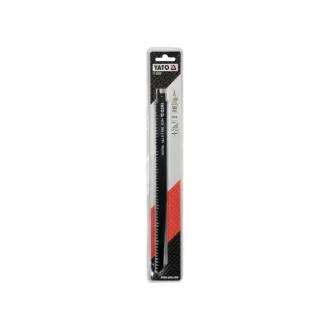  YATO Pană pentru ferastrău reciprocator pentru lemn umed 300/1,45 mm 5 TPI HCS (2 buc)