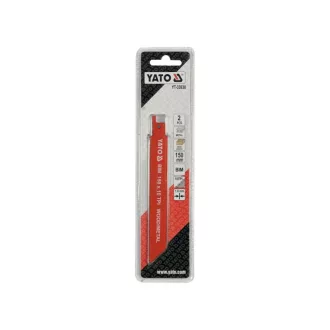   YATO Lamă pentru fierăstrău sabie 150 mm/10TPI bimetal (2 buc)