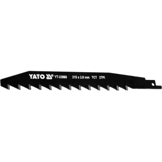 YATO Lamă de ferăstrău sabie 215 mm/2TPI TCT