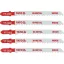 YATO Lamă de fierăstrău cu pendulă T6TPI 100/1,27 mm bimetalică (5 buc)