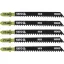 YATO Pansă pentru fierăstrău cu decupaj T8TPI 100/75 mm HCS (5 buc)