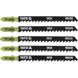   YATO Panză pentru fierăstrău cu decupaj T6TPI 100/75 mm HCS (5 buc)