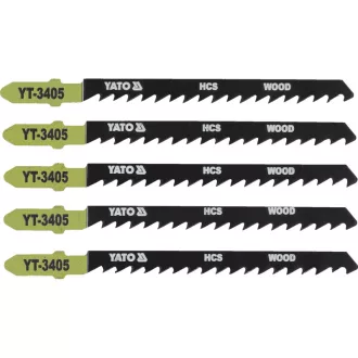  YATO Lamă pentru fierăstrău de decupat T6TPI 100/75 mm HCS (5 buc)