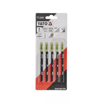   YATO Lamă pentru fierăstrău de decupat T6TPI 100/75 mm HCS (5 buc)