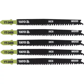   YATO Pană pentru fierăstrău pendular T13-8TPI 115/90 mm HCS (5 buc)