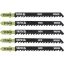 YATO Pânză de traforaj T6TPI 100/75 mm HCS (5 buc)