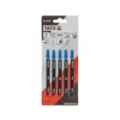 YATO Lama de ferastrau de tip scroll T8TPI 100/75 mm HSS (5 buc)