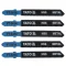 YATO Lamă pentru fierăstrău de decupat T32TPI 75/1,0 mm HSS (5 buc)