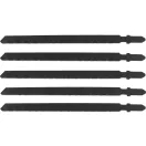 YATO Pană pentru fierăstrău pendular pentru metal cu prindere în T 21TPI 130/1,0 mm HSS (5 buc)