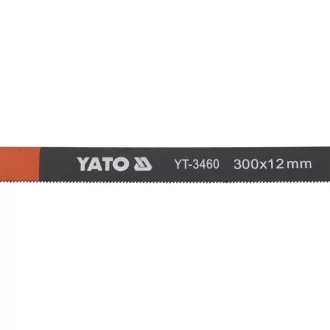   Pânză de ferăstrău manual YATO pentru metal 300 x 12 mm 24TPI (5 buc)