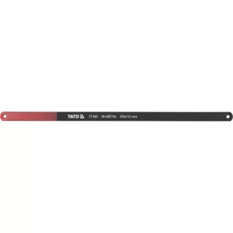   Pânză de ferăstrău manual YATO 300/12 mm 24TPI bimetal (M2+6150) (2 buc)